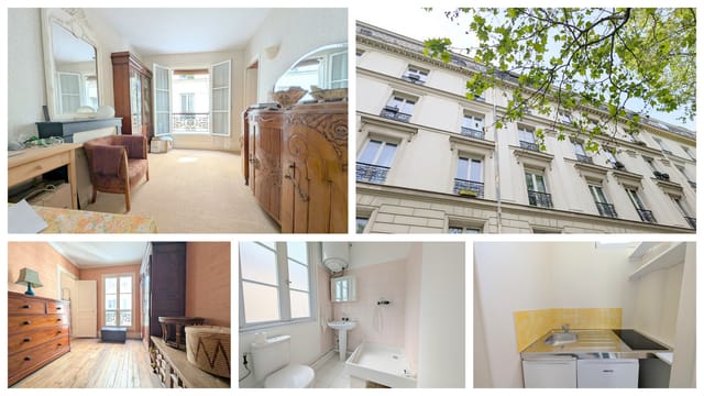 Sous compromis de vente / 2 pièces 28m²